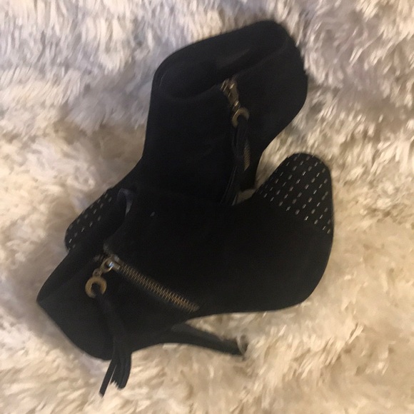Shoedazzle booties suede Black - Picture 5 of 6